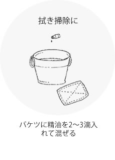 家事 アロマオイル 拭き掃除